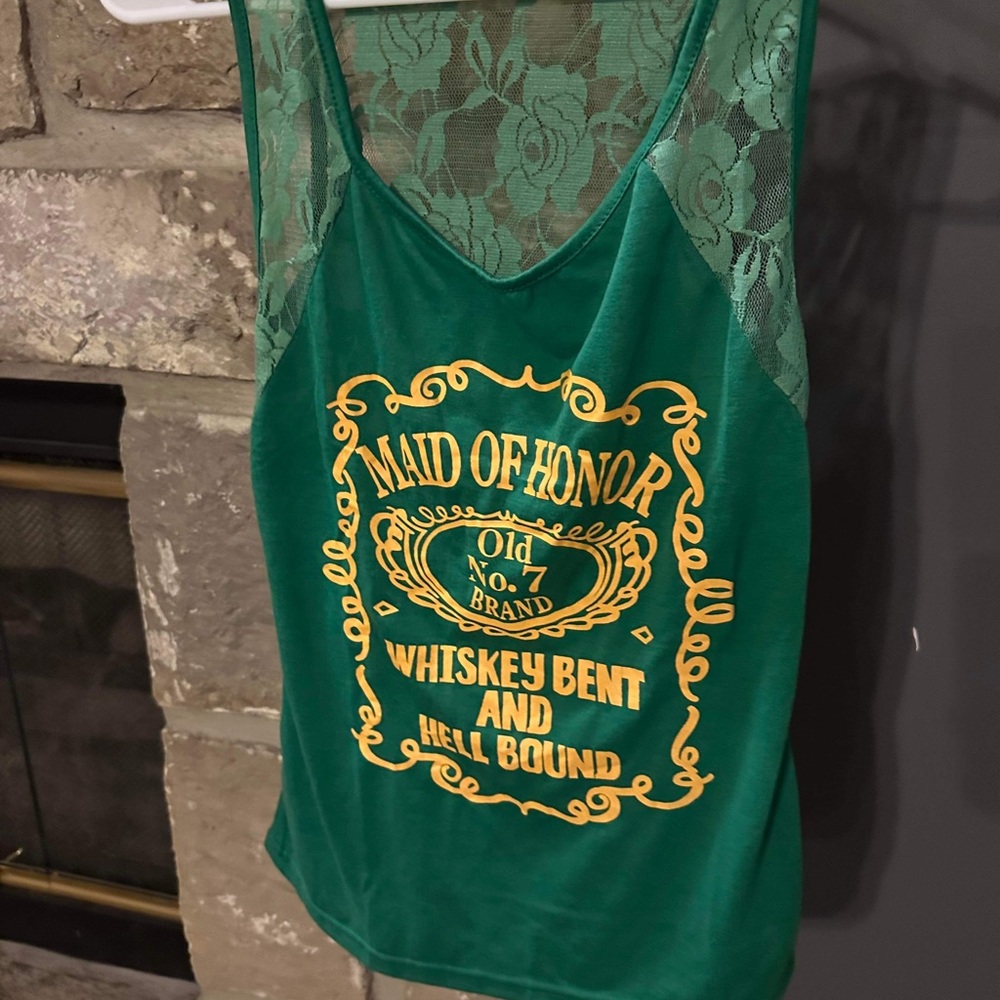 NEW - Maid of Honor Razor Back Tank